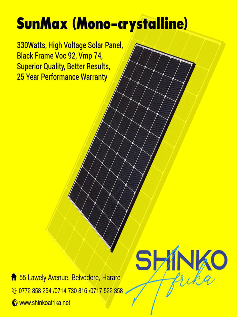 Sunmax solar panels