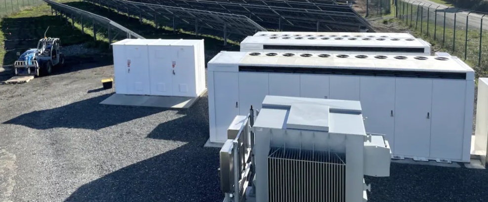 Large scale solar installation