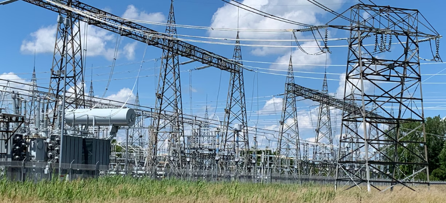 Remote cabin in mountain setting