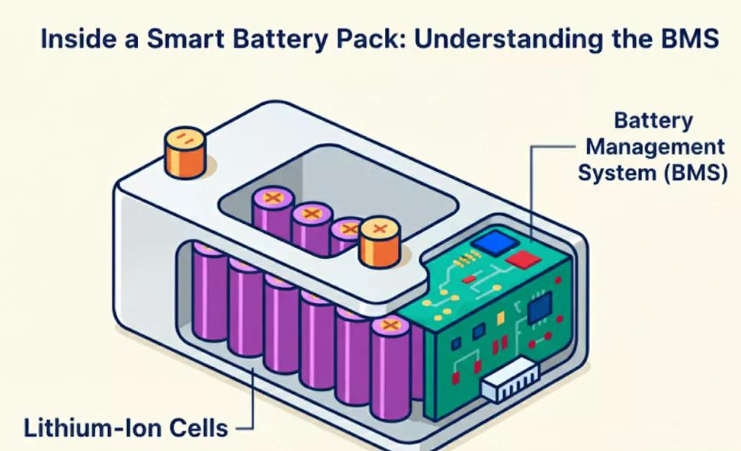 Battery management system and electronics