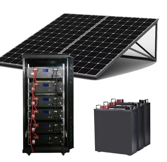 Ground-mounted solar panel array
