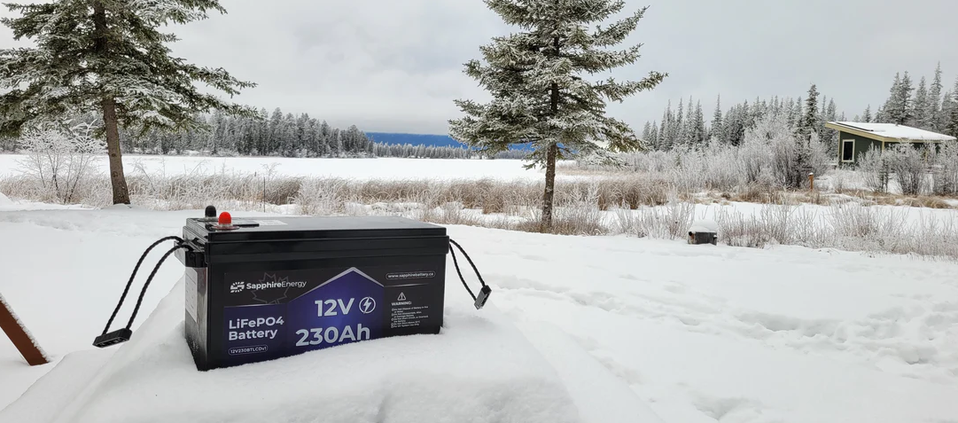 Frozen winter marina