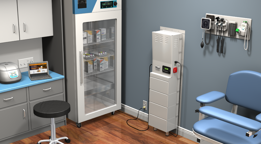 Modern hospital medical equipment and monitoring systems