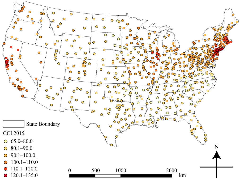 Residential home with solar panels