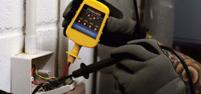 Industrial battery systems and voltage testing equipment