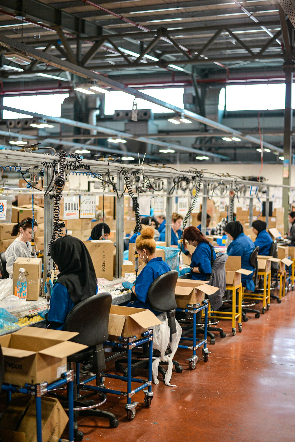 Industrial processing plant