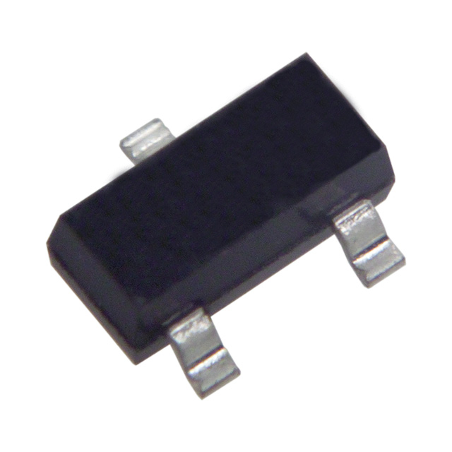 A SOT-23 surface-mount package, the body the smallest PIC parts use