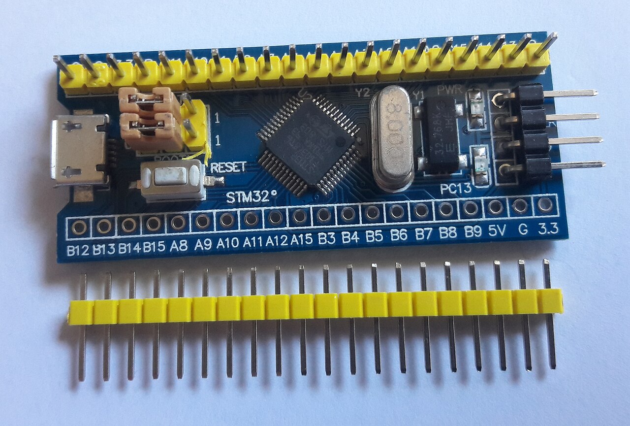 A low-cost STM32F103 development board